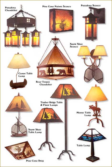 Rustic Lamps Saranac Lake Rustic Furniture Adirondack Rustic Lamps Sconces Table Lamps Wall Lamps Chandeliers and more